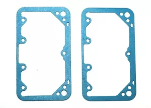 HOLLEY 2300 4150 4160 METERING BLOCK BLUE GASKET SET 2 PIECE NON STICK FREE SHIP - Imagen 1 de 2