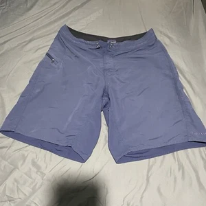 Patagonia Wavefarer Shorts Herren Gr. 34 leichtes Logo Nylon Activewear blau - Bild 1 von 12