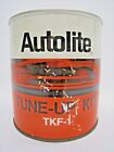 Vintage 1960's Autolite Tune Up Kit Tin Can TKF-1 Ford FoMoCo OEM Antique EMPTY