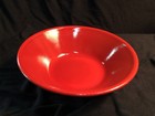 Vintage PANACHE By DEMA Christmas RED Fruit Bowl 
