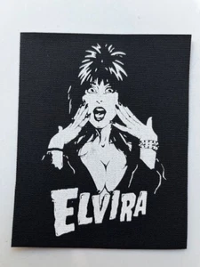 Elvira Cloth Patch Sew On Badge Horror Movie 5" X 4" (CP377) - Picture 1 of 1