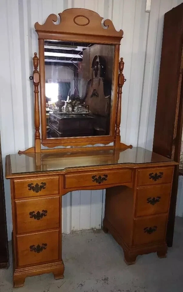 ESPEJO TOCADOR HEYWOOD WAKEFIELD ARCE TOCADOR Recogida local CAROLINA DEL NORTE Foto 1 de 4