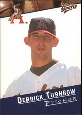 2001 Arkansas Travelers Multi-Ad #25 Derrick Turnbow