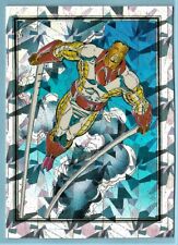 Youngblood prism chase card #P1 of 6. 1993. Sentinel art by Rob Liefeld