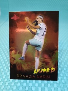 2023 NWSL Parkside Volume 1 Dr. Nadia Nadim Hyped Foil #13