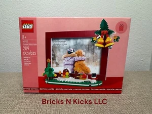 LEGO 40702 - Christmas Picture Frame Limited Edition Set NEW / SEALED - Picture 1 of 11