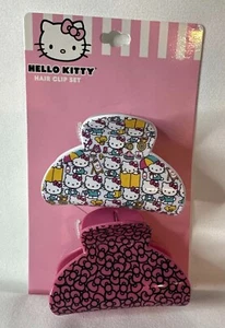 Hello Kitty Hair Clip Set of 2 Sanrio Licensed - Picture 1 of 2