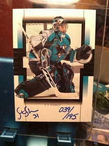 2000-01 SP Authentic Buybacks /195 Steve Shields #72 Auto