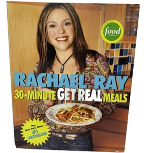 30-Minute Get Real Meals by Rachael Ray Cook Recipe Book Cookbook - Imagen 1 de 2