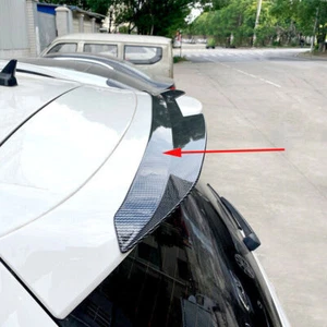 For 17-22 Volkswagen Tiguan MK2 SUV Carbon Fiber Style Rear Roof Spoiler Wing - Picture 1 of 4