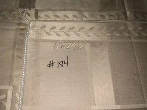 (#184) NUEVO PRATESI BOUDOIR SHAM~GOLD LEAFY WEAVE PATTERN~ORG$290 - Imagen 1 de 6