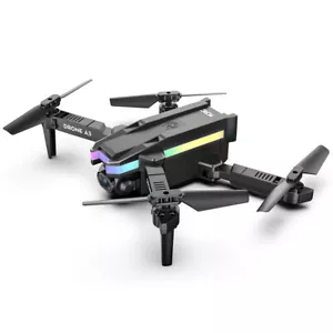 Colorful Lights Mini Aerial Photography Dual Camera Drone RC Aircraft Toy - Picture 1 of 12