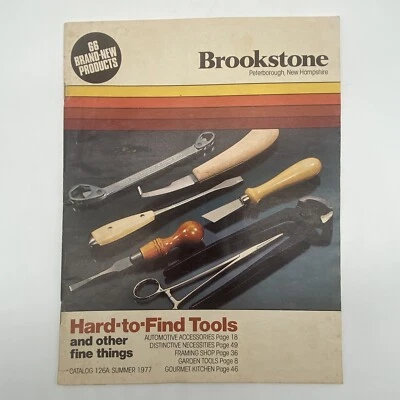 Vintage Brookstone Tools Catalog 1977 - Image 1 of 4