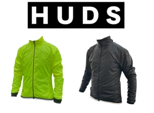 HUDS Super Waterproof Packable Lightweight Sport Cycling Running Jacket 140g - Picture 1 of 19