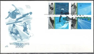 US Scott #3552-3555 Unaddressed First Day Cover, "Winter Sports". - Picture 1 of 1