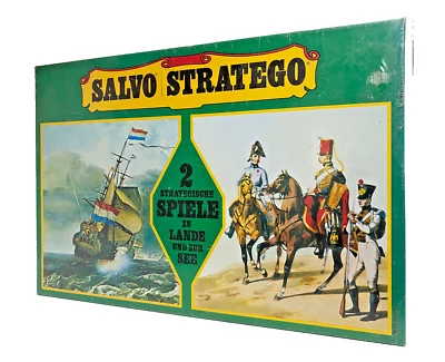 Salvo Stratego 2 Strategische Spiele Land See Brettspiel Gesellschaftsspiel NEU - Bild 1 von 3