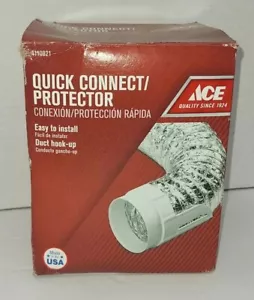 ACE 4110821 Kit asciugatrice protezione condotti collegamento rapido, 4" bianco - Foto 1 di 3