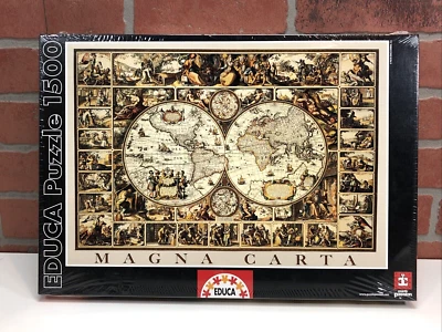 NEW Sealed Educa 1500 Puzzle Magna Carta Factory Beautiful Art! - Image 1 of 4