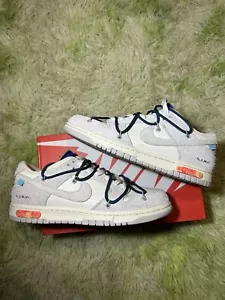 Size 10 - Nike Dunk Low Off-White Lot 16 - Picture 1 of 8