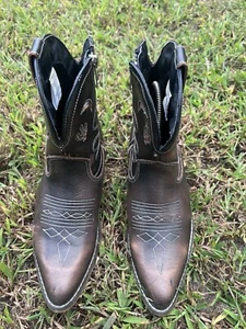 Dingo Leather Pointed Toe Cowgirl Boots 7M - Picture 1 of 24