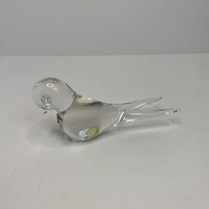 Murano Kunst Glas Vogel Figur ICET Arte Murano Skulptur Briefbeschwerer - Bild 1 von 4