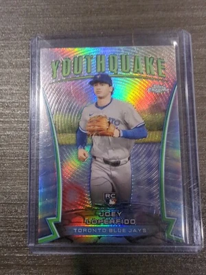 2024 Topps Chrome Update #YQ-71 Joey Loperfido Youthquake Refractor RC Blue Jays - Image 1 of 2