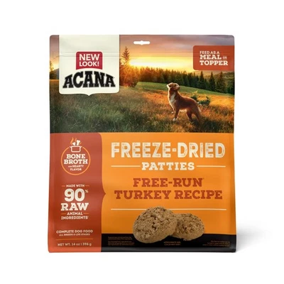 ACANA Freeze Dried Dog Food High Protein Turkey Recipe Meal Topper 14 Ounce - Image 1 of 4