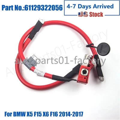 61129322056 Cable de batería positivo para coche compatible con BMW X5 F15 X6 F16 2014-2017 Foto 1 de 4