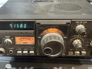 Kenwood TS-120S Ham Radio Transceiver, Partially Functional. Parts/Repair As-IS - Zdjęcie 1 z 12