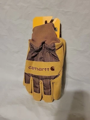 Guante Carhartt Para Hombres Aislado Gamuza Sintética Tejido Puño Grande Ultrasuave Nuevo Con Etiquetas Foto 1 de 4