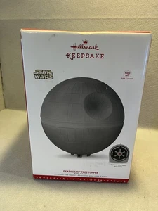 Hallmark Keepsake Star Wars Death Star Tree Topper and X-wing ornament - Picture 1 of 3