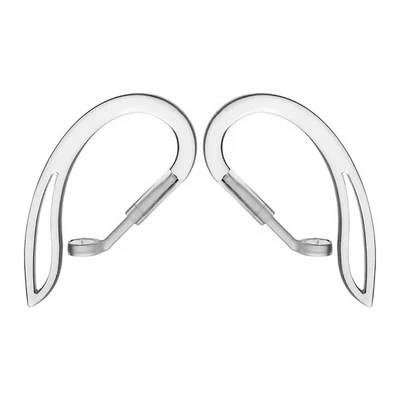 1Pair Non-Slip Transparent Ear Hooks for AirPods 1/2 Gym Anti-Loss Earbud Holder — 第 1/4 张图片