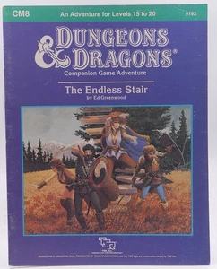 The Endless Stair (Dungeons and Dragons Module CM8) Greenwood, Ed ORIGINAL - Foto 1 di 1