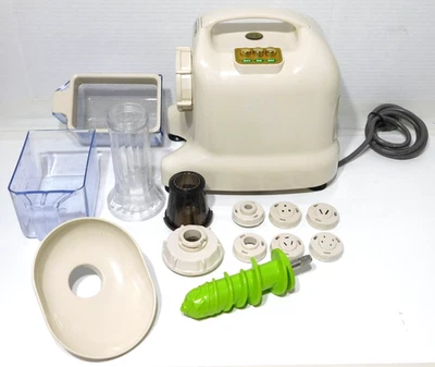 Exprimidor/Extractor de Frutas Samson GB9001 + 14 Accesorios Pantalla Augur Tornillo Tolva+ Foto 1 de 4