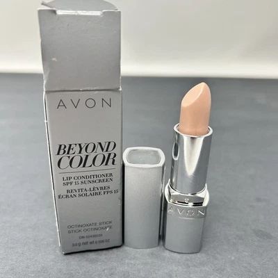 EXP NIB Avon Beyond Color Lip Conditioner w/SPF 15  Discontinued Free Shipping - Image 1 of 3