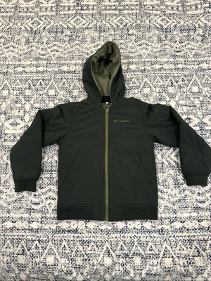 Kids Columbia Reversible (!) Chaqueta de Invierno Verde Talla Pequeña ¡Excelente Estado! Foto 1 de 4