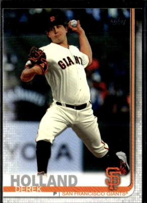 Lote de 5 tarjetas 2019 Topps Update Derek Holland San Francisco Giants #US175 Foto 1 de 2