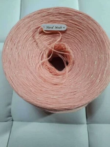 BOBBEL-TEUFEL Quarz Uni  Bobbel 4 fädig Lacegarn Lurex Irise Perlmutt  Stricken  - Bild 1 von 4