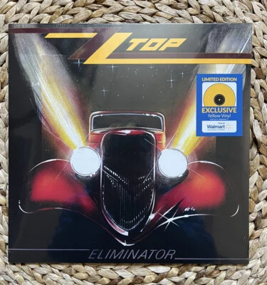 *SEALED* ZZ TOP ELIMINATOR ALBUM - WALMART EXCLUSIVE - LTD EDITION YELLOW VINYL - Image 1 of 4