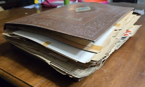Vtg Cleveland, Ohio James Ford Rhodes High School Scrapbook 1940s 50s AMAZING - Picture 1 of 21
