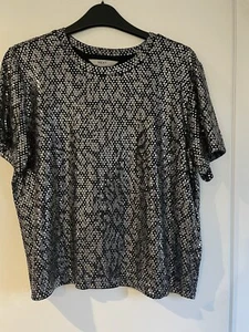 Next Sparkly Top Size M - Picture 1 of 4