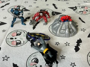 Marvel Vintage 1995 1998 1999 Set di 4 Figurine Piccole Giocattoli Figurine - Foto 1 di 11