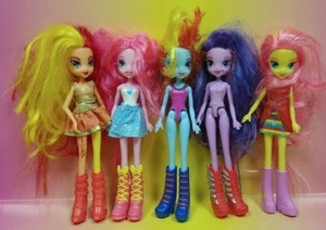 5 My Little Pony Equestria Girls Set Rainbow Rocks Friendship Magic MLP Lot 98 - Picture 1 of 1