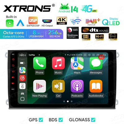 Android 14 8+256GB 9" MP3 DTS HiFi DSP Autoradio Navigation für PORSCHE CAYENNE - Bild 1 von 4