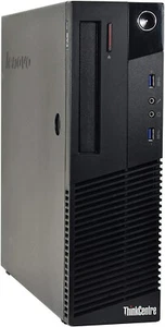 Lenovo M83 | i7-4770 3.4GHz 16GB SSD PC Windows 10 2GB AMD R5 video card 23" LCD - Picture 1 of 2