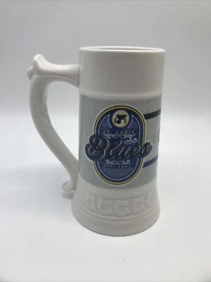 ST LOUIS BLUES SGA GIVEAWAY BEER STEIN MUG NHL HOCKEY HARD TO FIND BUD LIGHT - Image 1 of 4