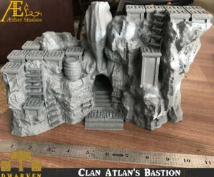 Clan Atlan's Dwarven Bastion - Pathfinder - Dungeons & Dragons - RPG - Tabletop  - Bild 1 von 7
