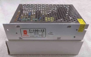 T-100 110/220 AC Input 12VDC Output Schaltnetzteil * NEU * KOSTENLOSER VERSAND - Bild 1 von 6
