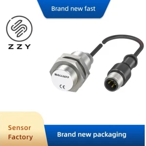1 Stück Balluff BAW001Z (BAW M18ME-UAC50B-BP00,2-GS04) Induktive Näherungsschalter - Bild 1 von 3
