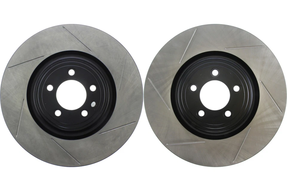 前对 Stoptech 盘式制动转子适用于 2006 - 2008 捷豹 S 型 (44981) — 第 1/4 张图片